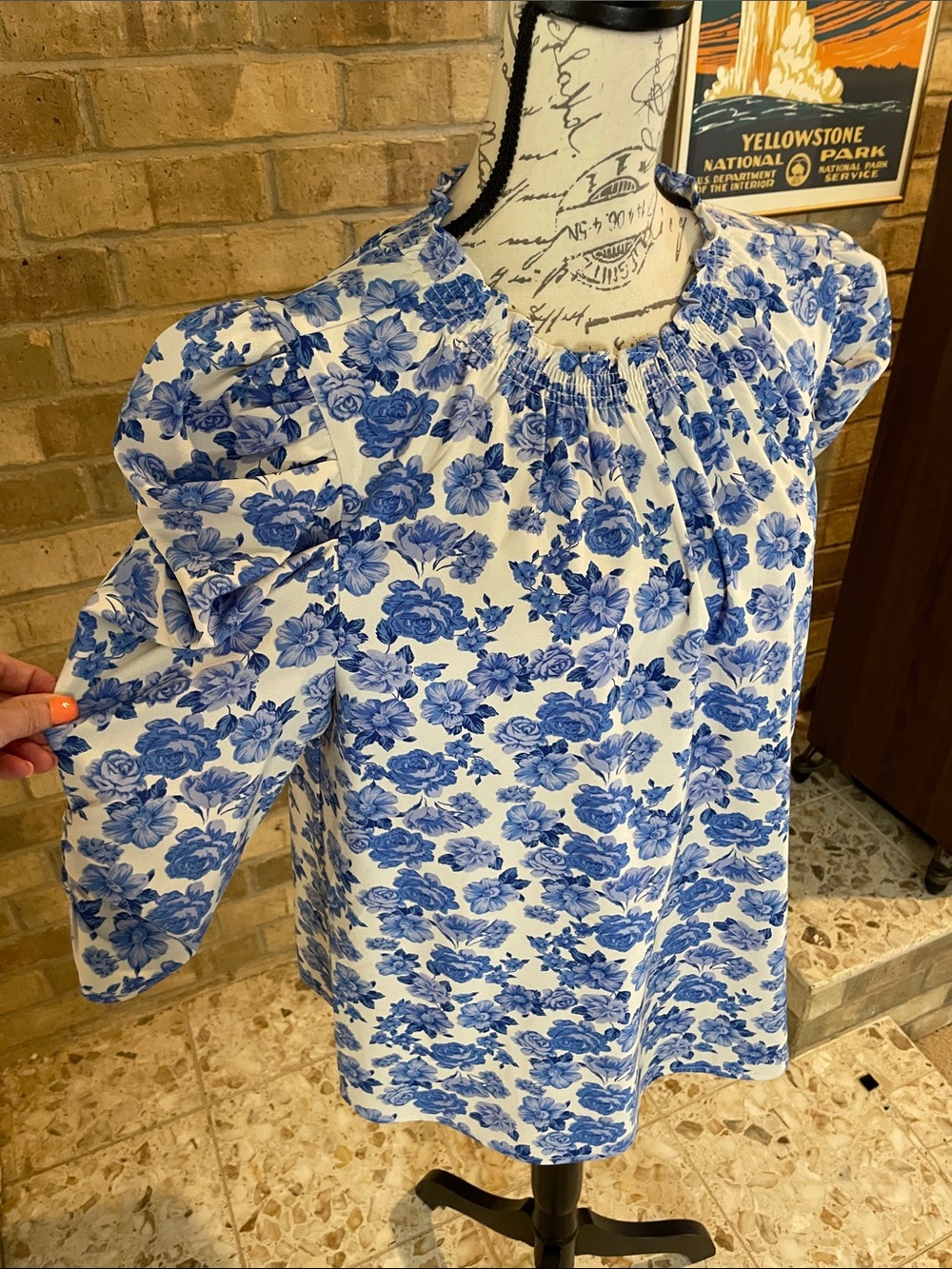 Sugarlips Blue 3/4 Top